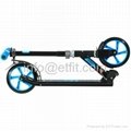 Good Quality Big 200mm Wheel Foot Kick Scooter For Adult