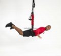  4DPRO Bungee Trainer, Professional Suspension Trainer Kit, Full Body Fitness Wo 9