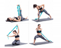 Yoga EVO Elastic Stretching Strap with Loops + Carryin