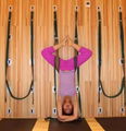 yoga training on the wall  yoga wall belt 