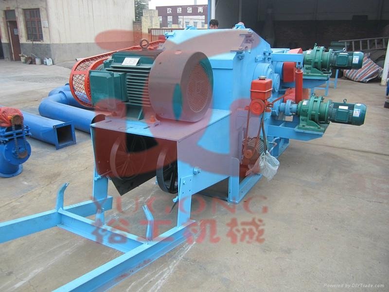 Drum wood chipper wood chips crusher from Yugong Factory 