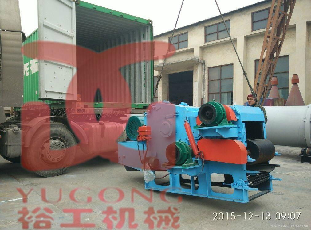 Drum wood chipper wood chips crusher from Yugong Factory  4