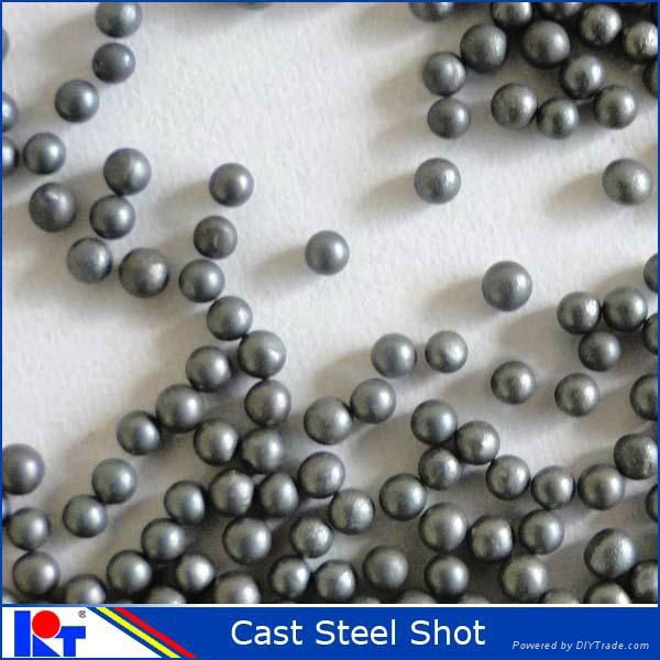 Cast steel shot for shotblasting/sandblasting  5