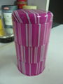 Three layer candy tin box