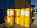 Plastic Road Safety Barrier Security Fence Water Injection Fence Anti-Collision 