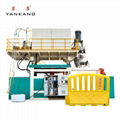 HDPE Plastic Pedestrian Barriers Traffic Fence Blow Molding Machine