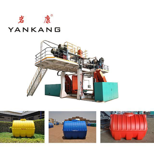 2000L Double Layers Water  Tank Blow Making Machinery