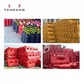  Plastic Traffic Safety Barrier Road Fence Extrusion Blowing Moulding Machine 5