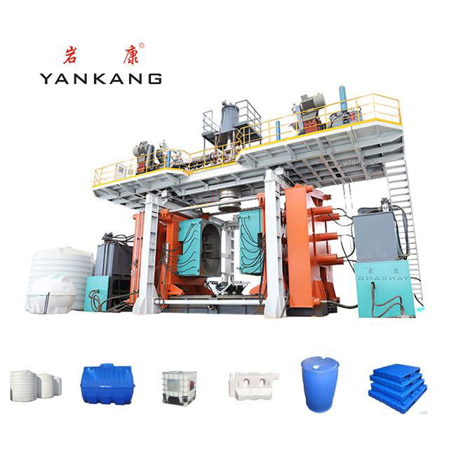 3000L 1-6 Layers Plastic Making Blow Molding Machine to Make Water Storage Tank