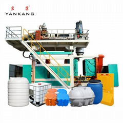 Plastic pontoon blow molding machine for making HDPE floating dock