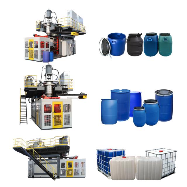  Plastic Drum Chemical Blow Moulding Making Machine 3