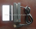 3 Tracks POS Use Swipe USB Magnetic Card Reader (HID-K) 