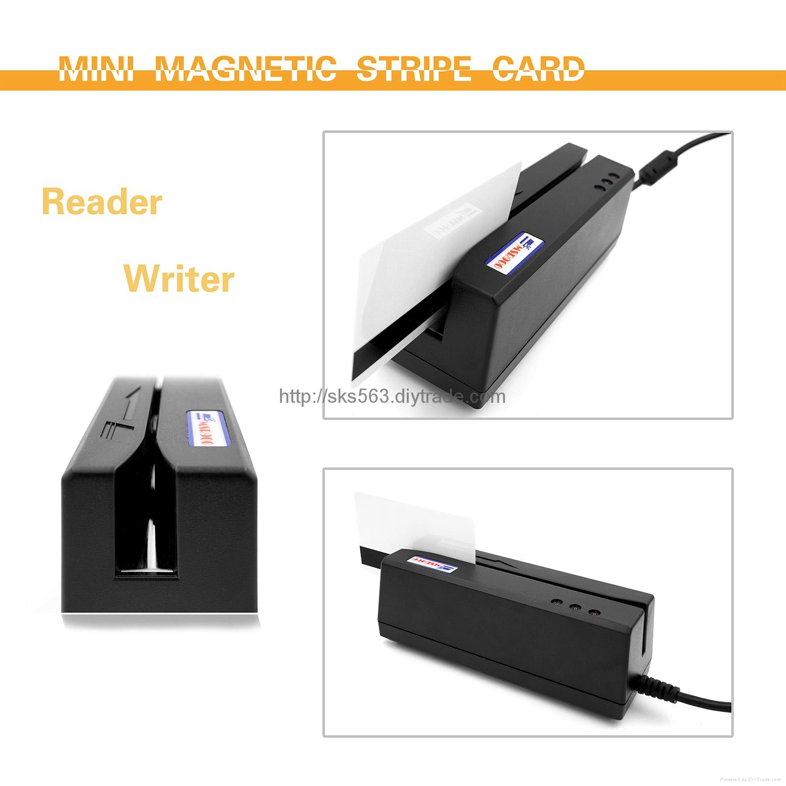 3 Track Usb Magnetic Card Reader Writer Encoder M80 4