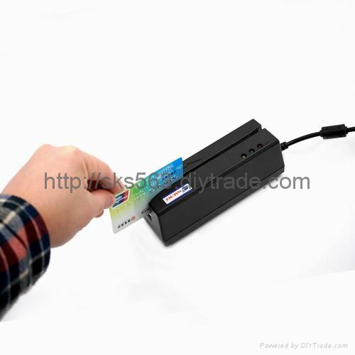 3 Track Usb Magnetic Card Reader Writer Encoder M80 3