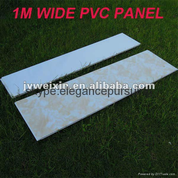 1m wide decorative PVC wall panel for shower rooms 3