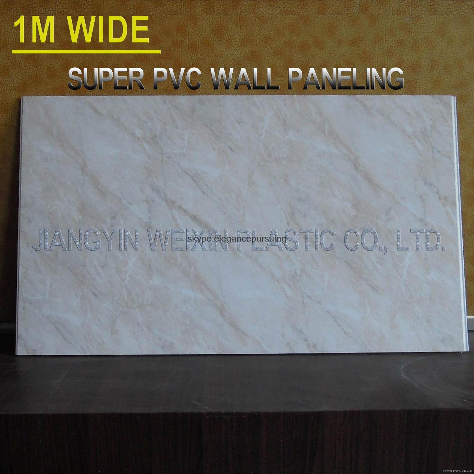 1m wide decorative PVC wall panel for shower rooms 5