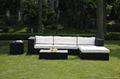 Wicker Rattan sofa  2