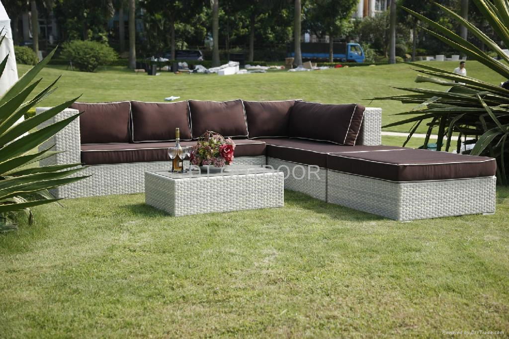 Rattan sofa  4