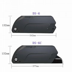 tigershark lithium ion battery 48v 17ah ebike pack 48v 17ah scooter battery