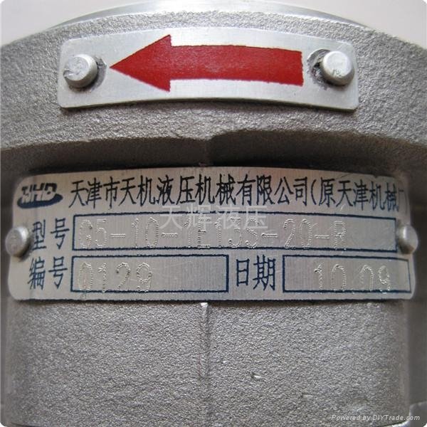 天津天輝天機液壓G5系列高壓齒輪泵 5