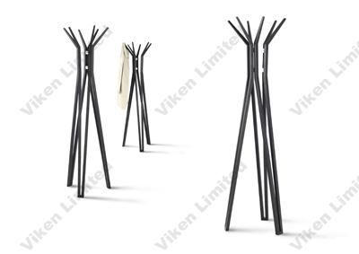 Polar Solid Bamboo Coat Rack/ Coat Hanger (5017)