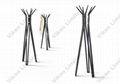 Polar Solid Bamboo Coat Rack/ Coat Hanger (5017)