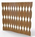 Groovy Solid Bamboo carving Screen(2017)