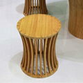 Yu Soild Bamboo Stool without cushion (8055)