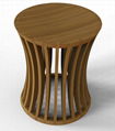 Yu Soild Bamboo Stool without cushion (8055) 4