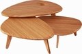 Pebble Bunch Solid Bamboo Coffee Table (large) (9261L)