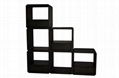 Solid Bamboo Slot Storage Unit(6068) 5