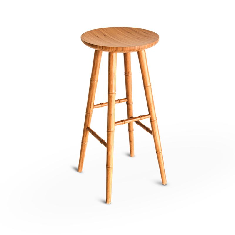 Solid Bamboo barstool (8126) 3