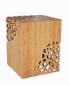 Lace Solid Bamboo End Table / Side Table (9042) 3
