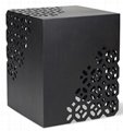 Lace Solid Bamboo End Table / Side Table (9042)