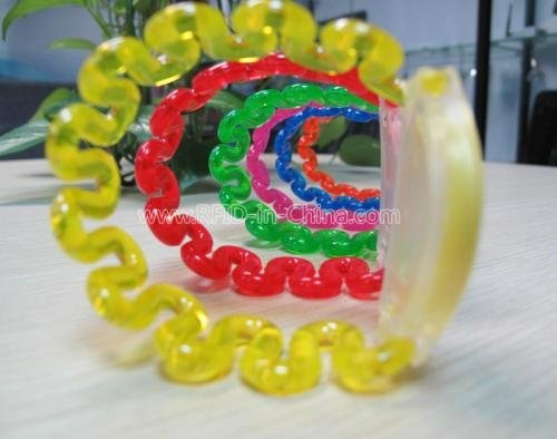RFID Colorful ABS Wristbands-40 4