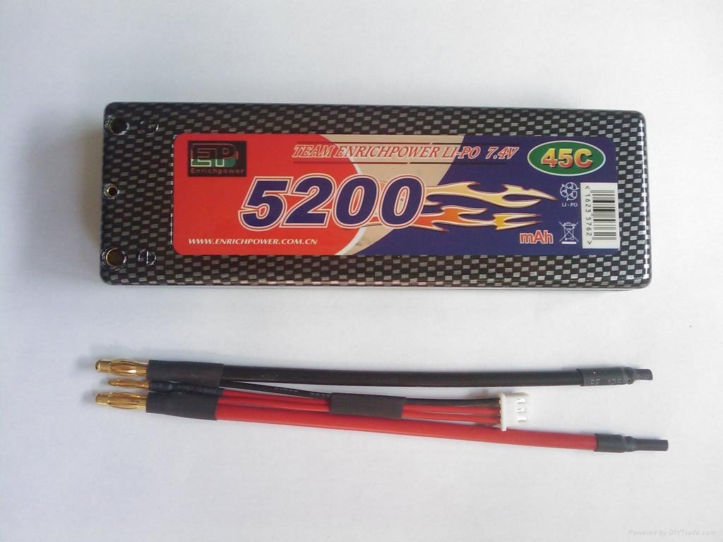 鋰聚合物電池EP5200-50C-7.4V