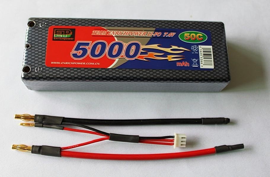 RC Li-PO Battery EP5200-50C-7.4V pack 2