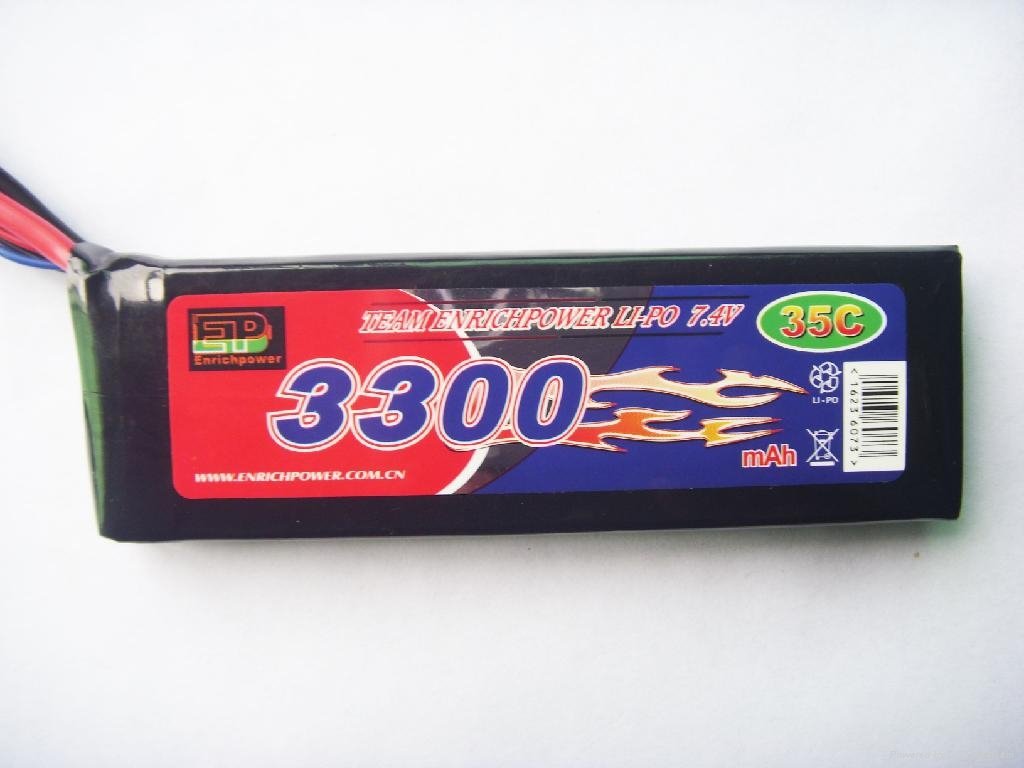 鋰聚合物電池EP5200-50C-7.4V 4
