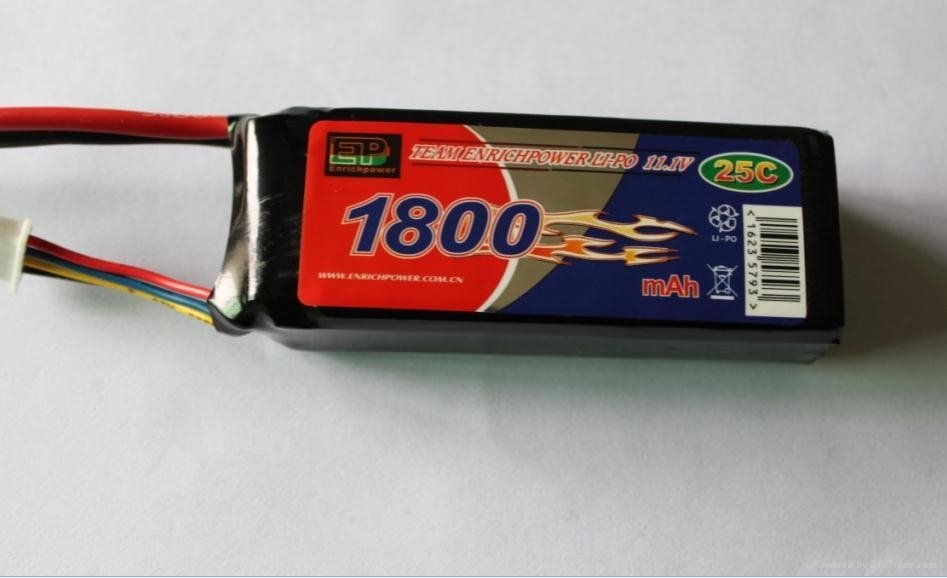 锂聚合物航模电池2200-11.1V-25C 2