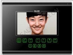 7 inch color TFT screen with touch button.Villa video door phone