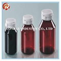 COLOR PLASTIC BOTTLE FOE LIQUID MEDICINE 1