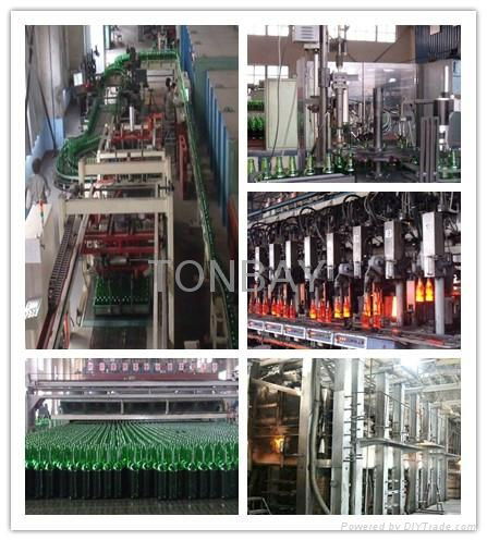 640ml empty colored glass beer bottles sell from China supplier 4