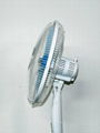 16 Inch AC&DC Operated Solar Stand Fan with Brushless DC12V Motor