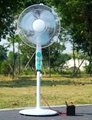 16 Inch AC&DC Operated Solar Stand Fan with Brushless DC12V Motor 2
