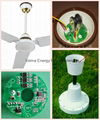 Two Years Warranty 48'' Battery Ceiling Fan 12V 25W Fan for Solar System