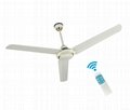 56'' 36W DC12V Solar Powered Ceiling Fan with 10 Years Life BLDC motor