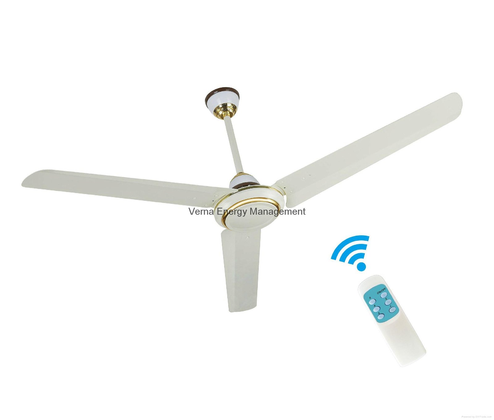 56'' 36W AC230V Input Energy Saving Ceiling Fan with 10 Years Life BLDC motor