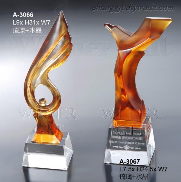 Crysatl Trophy-A3066/A3067