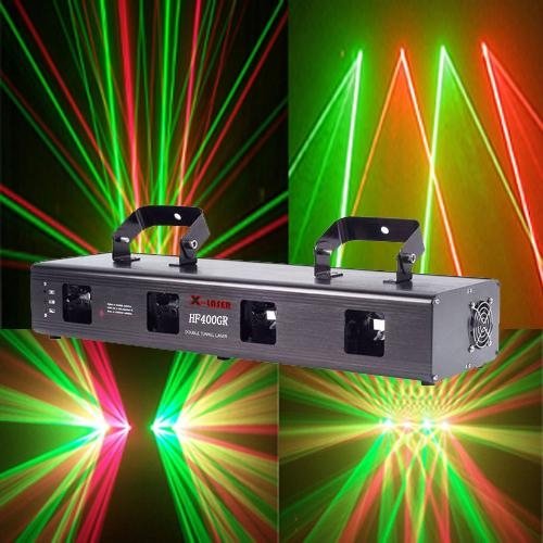400mw multi heads mix color laser light beam show 2