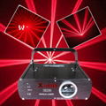 200mW Rose red disco animation laser stage light 1